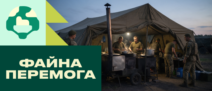 На обладнання для польової кухні