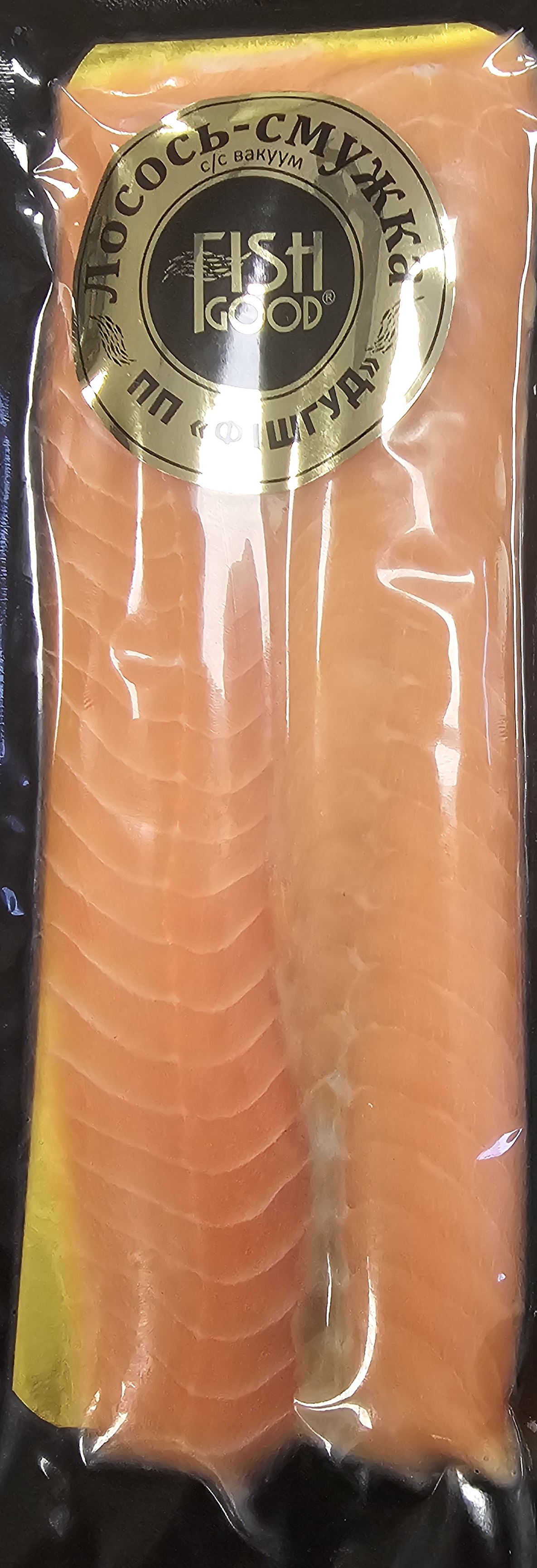 Риба FishGood Лосось смужки с/с т/у 180г