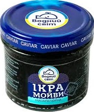 Ікра Водний Світ мойви Масаго чорна 100г