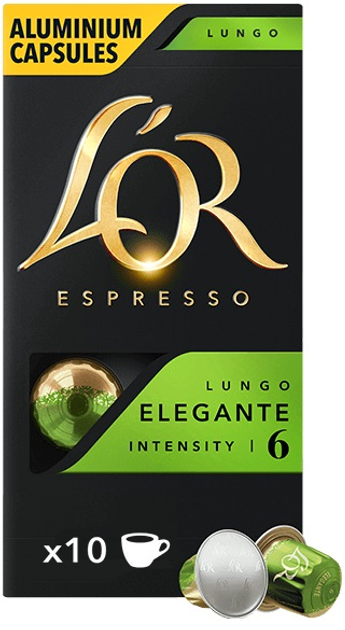 Кава L_OR Lungo Elegante капсульна 10 шт