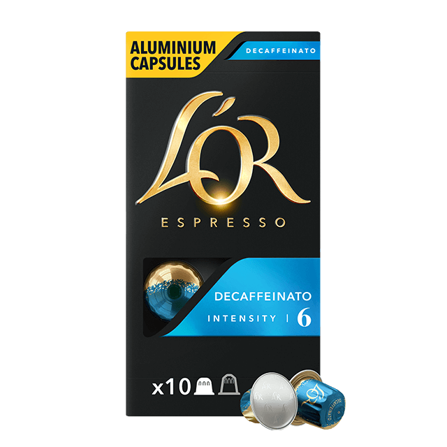 Кава L_OR Espresso Decaffeinato капсульна 10 шт