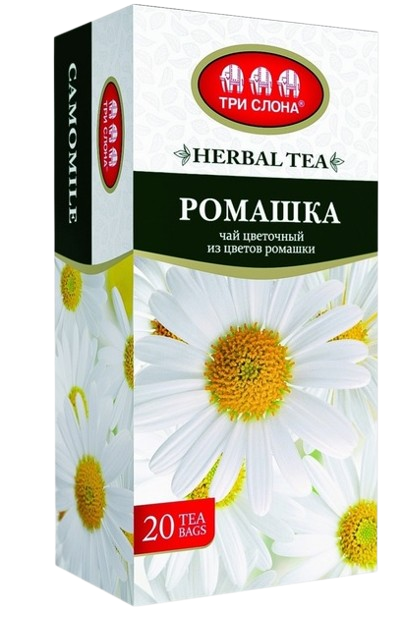 Чай Три Слона Ромашка 20 ф/п