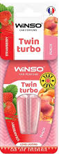 Ароматизатор Winso Twin Turbo-Strawberry &Peach шт