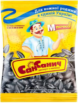 Насіння Сан Санич смажене н/сол. 70г