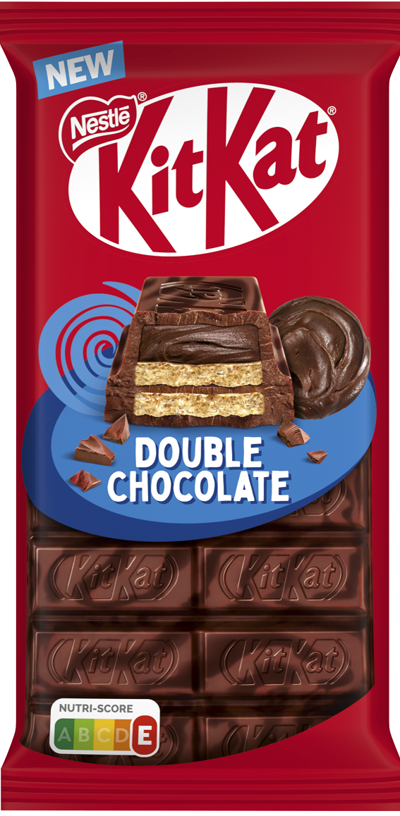 Шоколад Nestle Kit Kat подвійн.шоколад мол/чор 99г