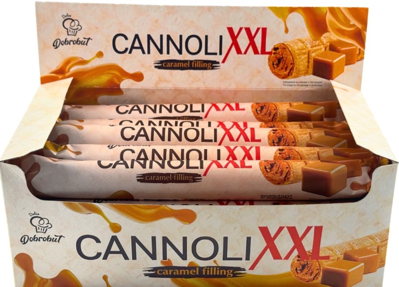 Трубочка Добробут Cannoli Caramel вафельна 42г