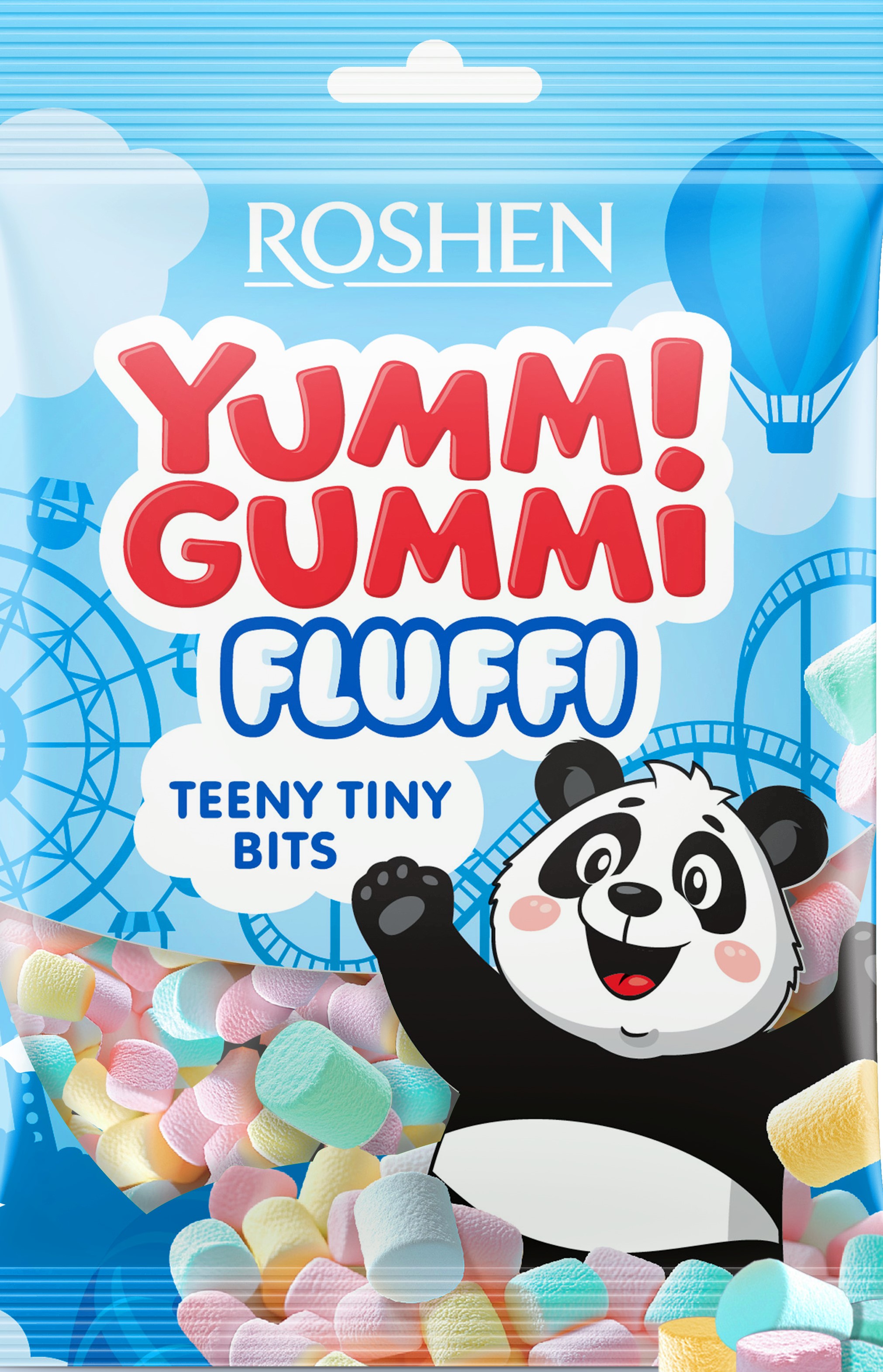 Маршмеллоу Roshen Yummi Gummi Teeny Tiny Bits 65г