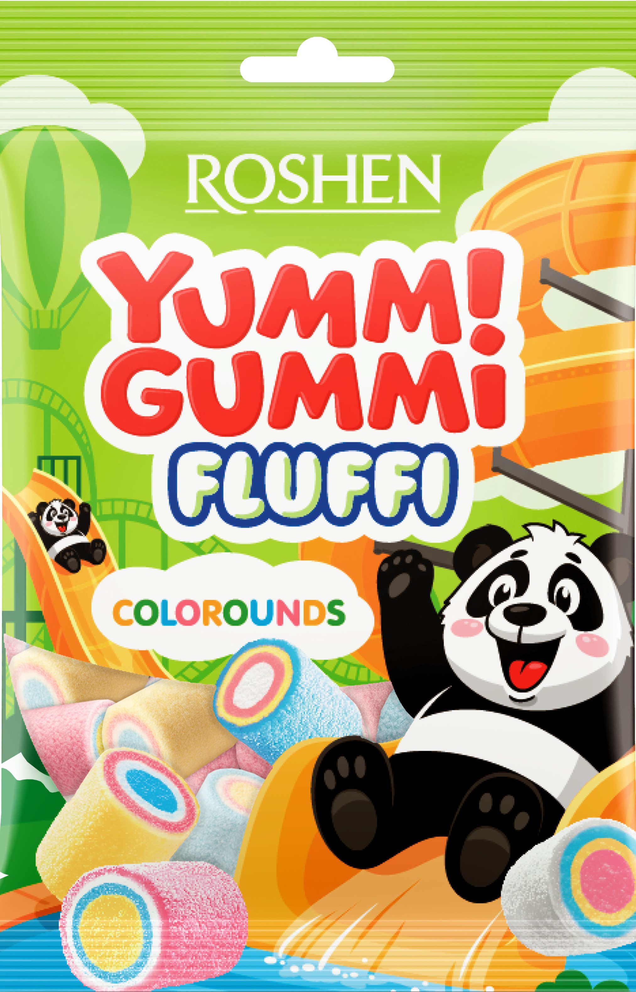 Маршмеллоу Roshen Yummi Gummi Colorounds 65г