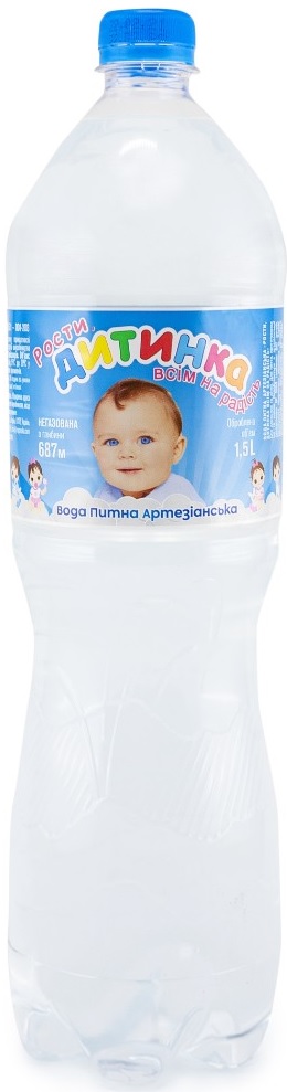 Вода Рости дитинка питна негаз.1,5л