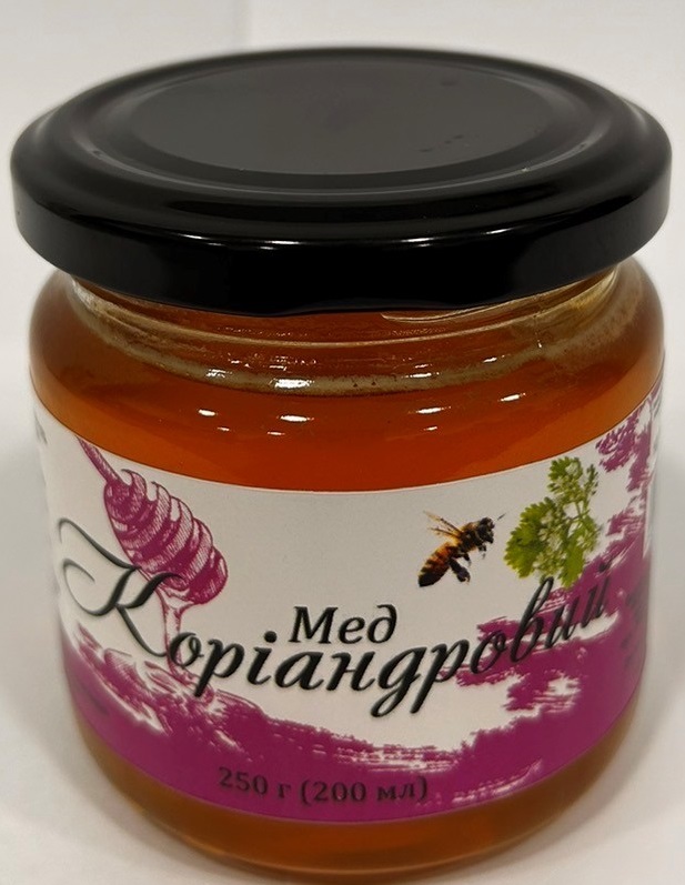 Мед коріандровий 250г