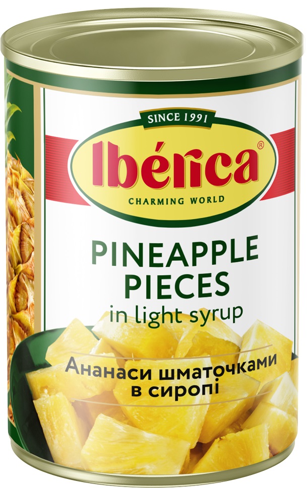 Ананас Iberica шматочками 565г