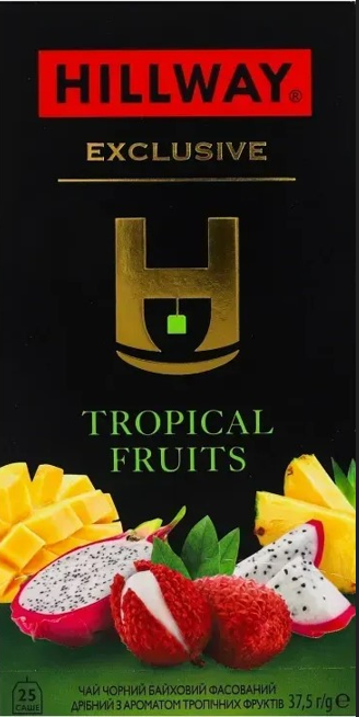 Чай Hillway Tropical Fruit чорн. 25 ф/п