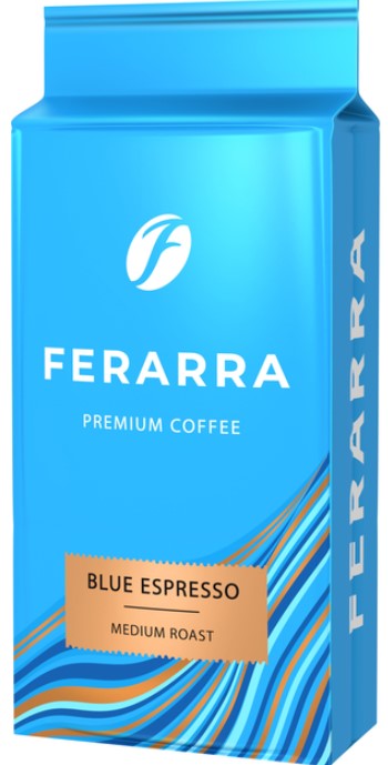 Кава Ferarra Blu Espresso мелена 250г в/у