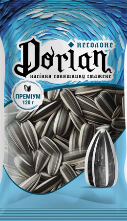 Насіння Sun Snack Dorian смугасте н/сол. 120г