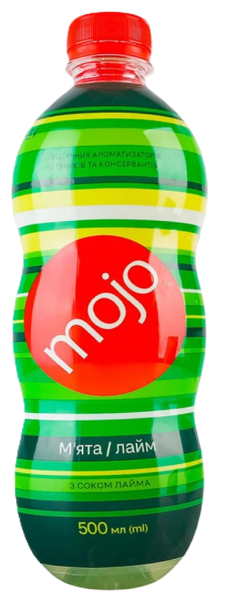 Напій Mojo М_ята-лайм з.соком 0,5л ПЕТ