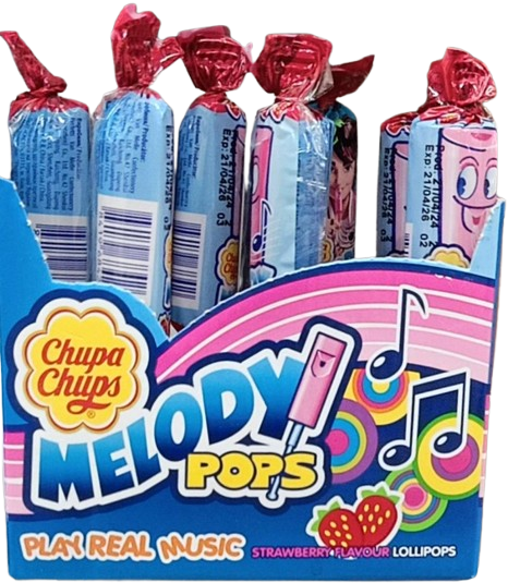 Льодяник Chupa Chups Melody pops 15г