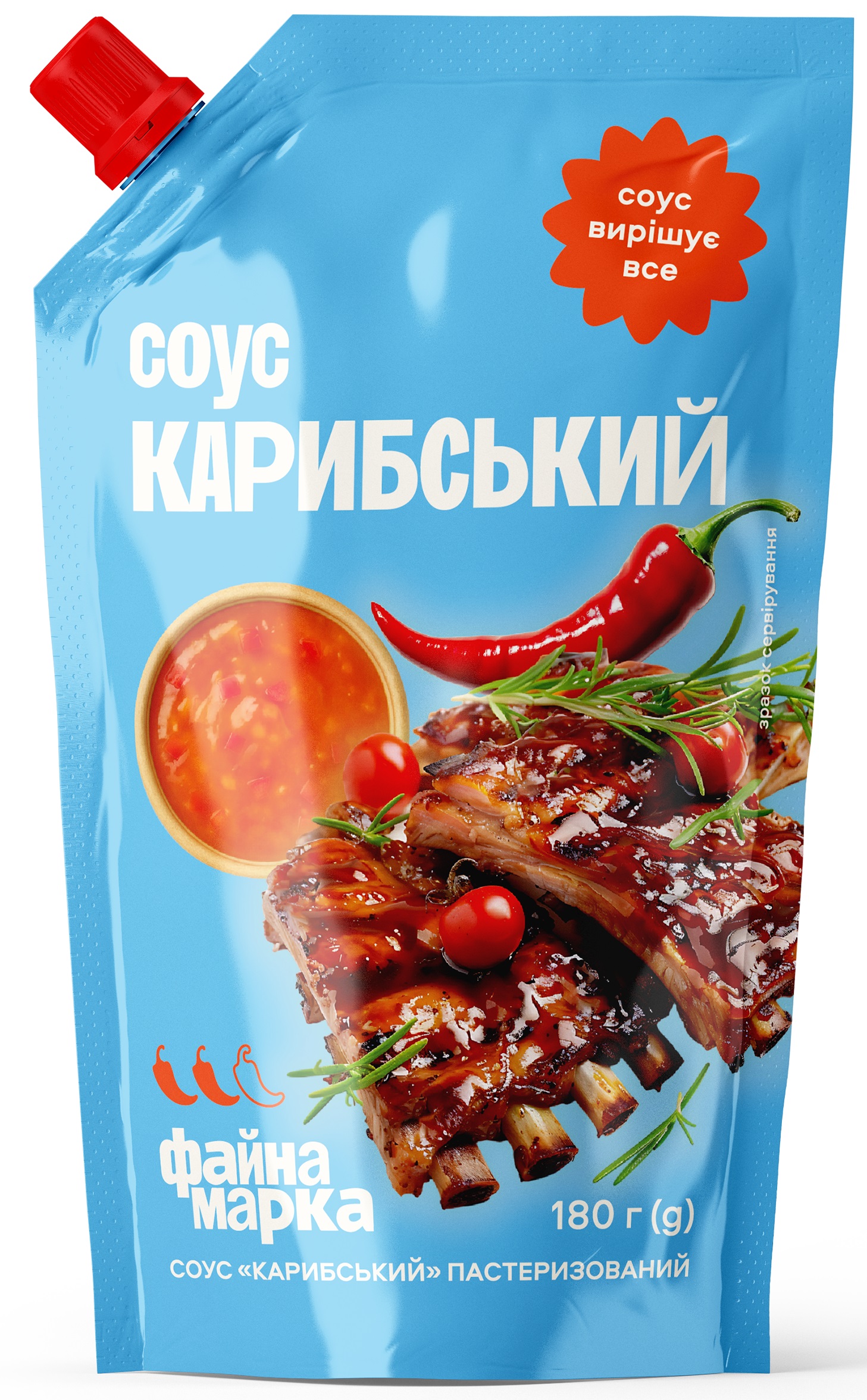 Соус Файна Марка Карибський 180г дпак