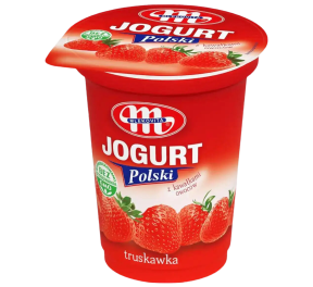 Йогурт MLEKOVITA POLSKI полуниця 2,5% 350г ст