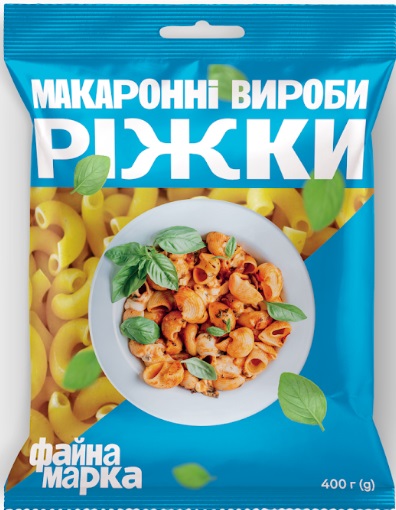 Мак.вироби Файна Марка Ріжки 400г