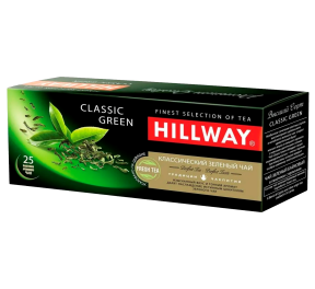 Чай Hillway Classic Green зел. 25 ф/п