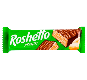 Вафлі Roshen Roshetto Peanuts 34г