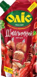 Кетчуп Оліс Шашличний 250г дпак