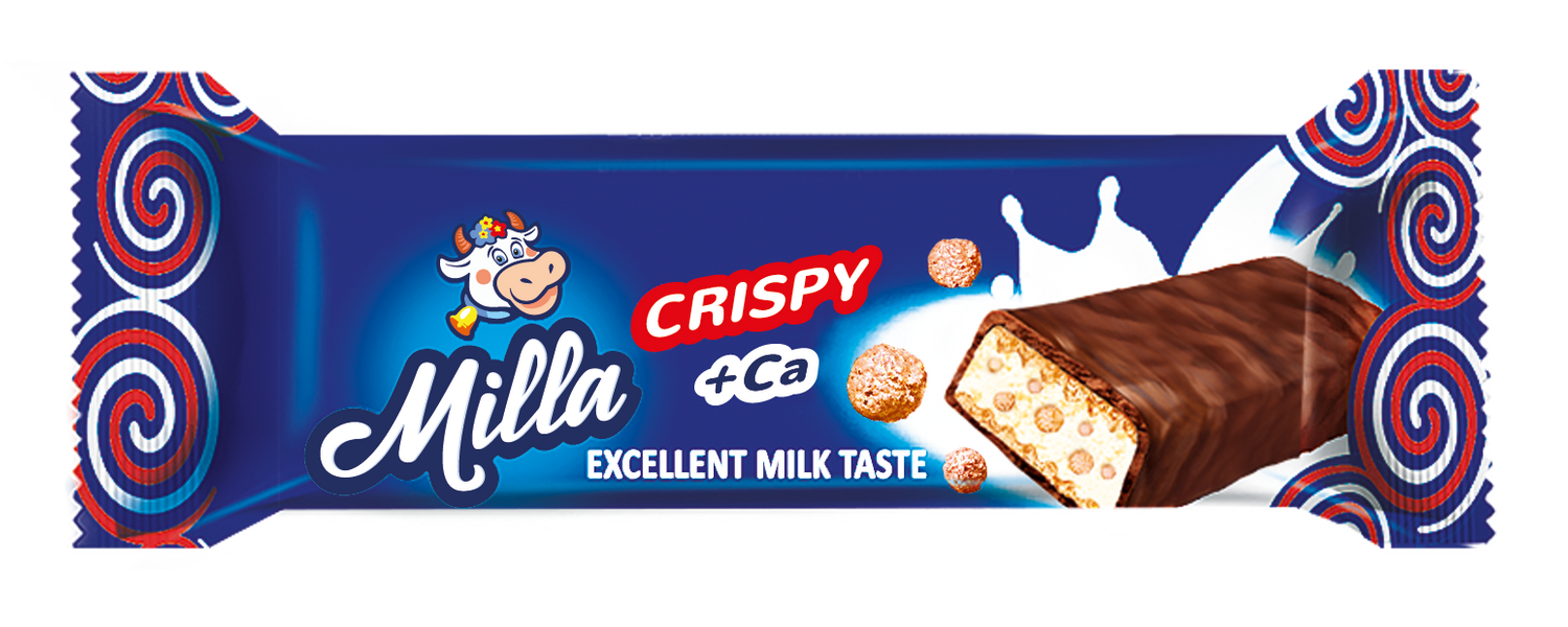 Батончик Chocoboom Milla кріспі 20г