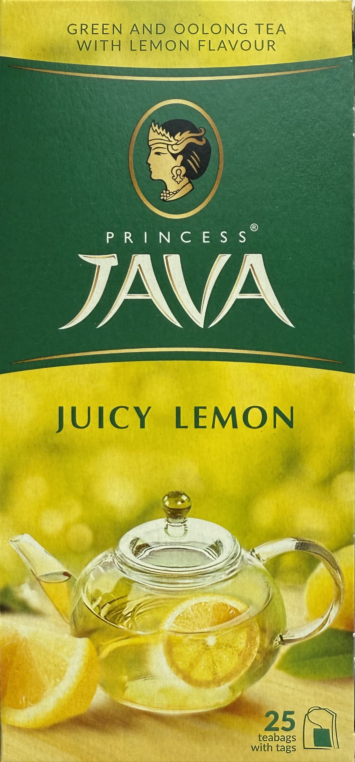 Чай Ява Соковитий лимон зелений 25 ф/п