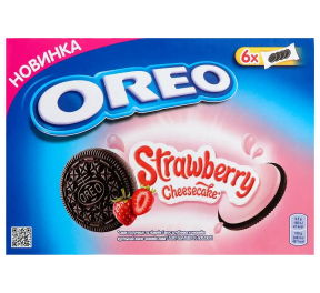 Печиво Oreo какао,полуниця,чізкейк 228г