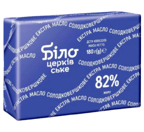 Масло Біло Екстра 82% 180г еколін