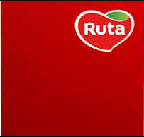 Серветки Ruta червоні 33х33 см 20шт