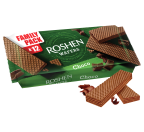 Вафлі Roshen Wafers шоколад 216г