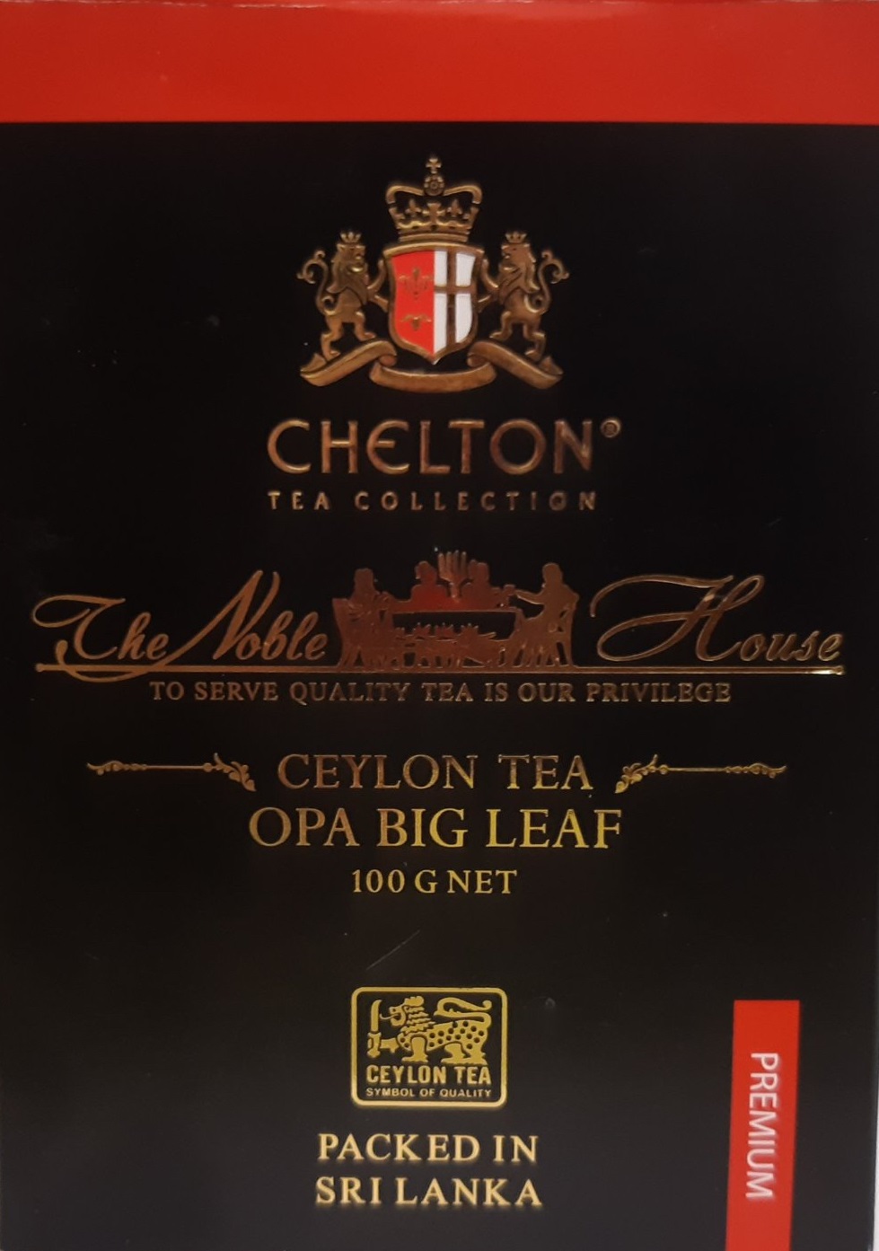Чай Chelton Благородний буд. ОРАчорн.100г кар.