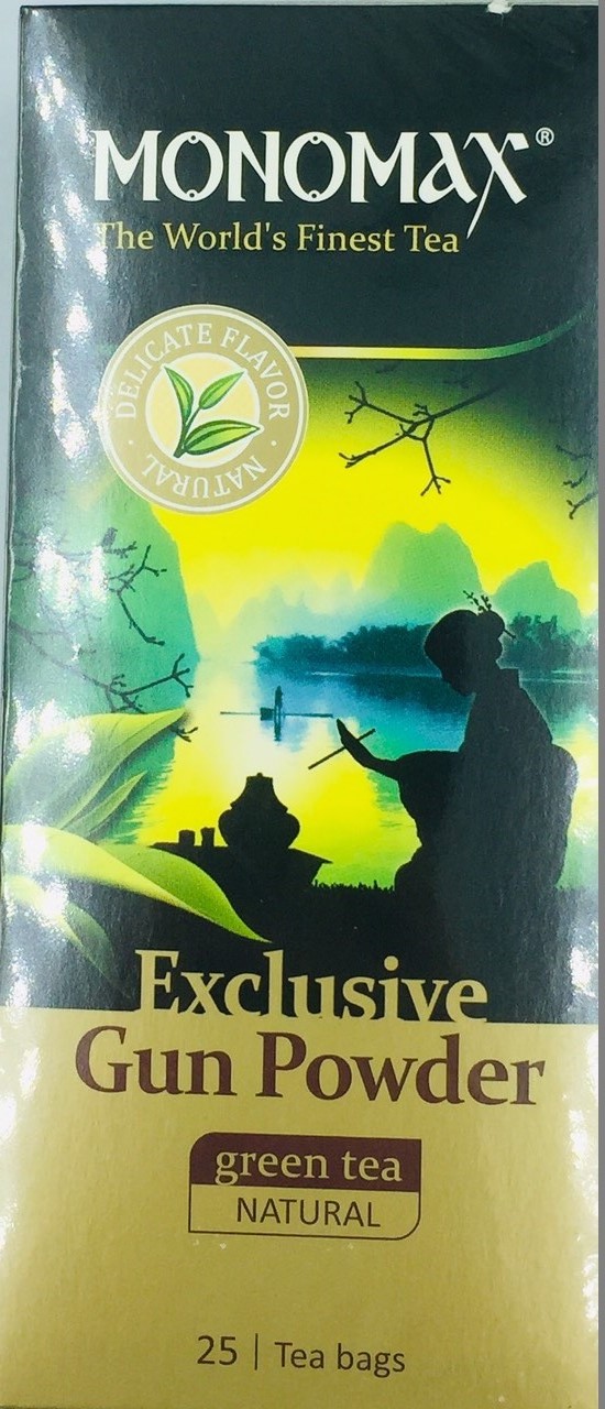 Чай Monomax Exclusive Gun Powder зелений 25 ф/п