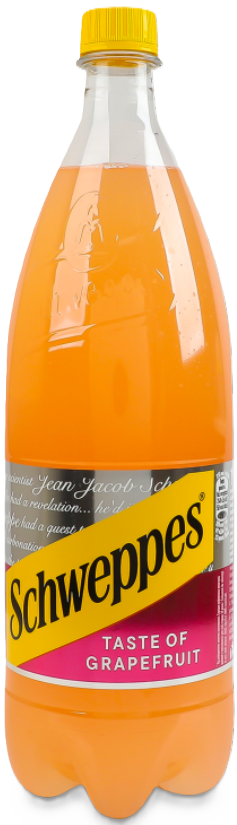 Напій Schweppes Грейпфрут 1 л ПЕТ