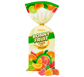 Цукерки Roshen Bonny Fruit цитрусовий мікс 200г