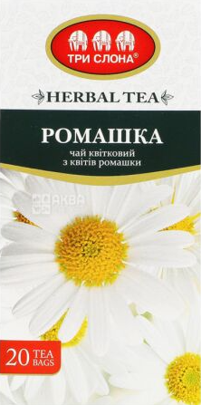 Чай Три Слона Ромашка 20 ф/п