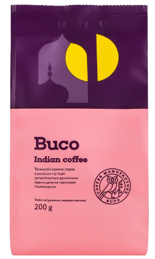 Кава Buco Рецепт Індії мелена 200г м/у