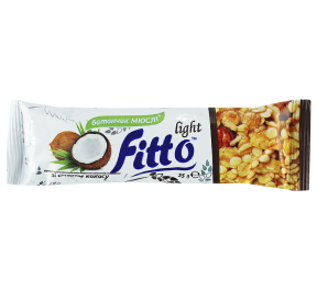 Батончик Fitto light мюслі з кокосовою стружкою25г