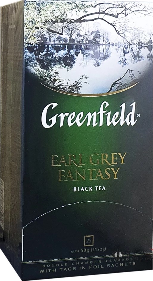 Чай Greenfield Earl Grey Fantasy чорн. 25 ф/п