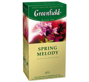 Чай Greenfield Spring Melody чорний 25 ф/п