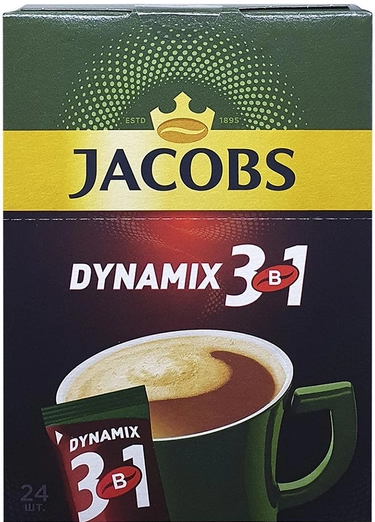 Кава Jacobs 3в1 Динаміксрозч. стік