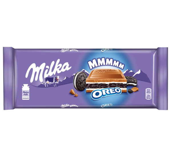 Шоколад Milka з печивом Oreo мол. 300г