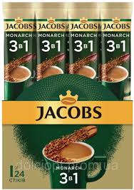 Кава Jacobs Monarch 3в1 розч. стік