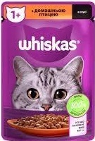 Корм Whiskas дом.птиця в соусі д/котів 85г