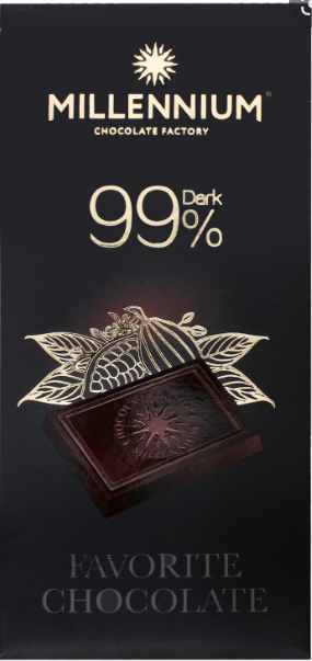 Шоколад Millennium Favorite 99% чорний 100г