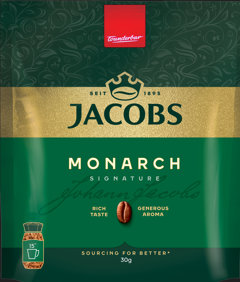 Кава Jacobs Monarch розчинна 30г е/п