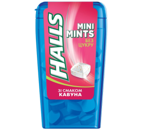 Драже Halls Mini Mints кавун 12,5г