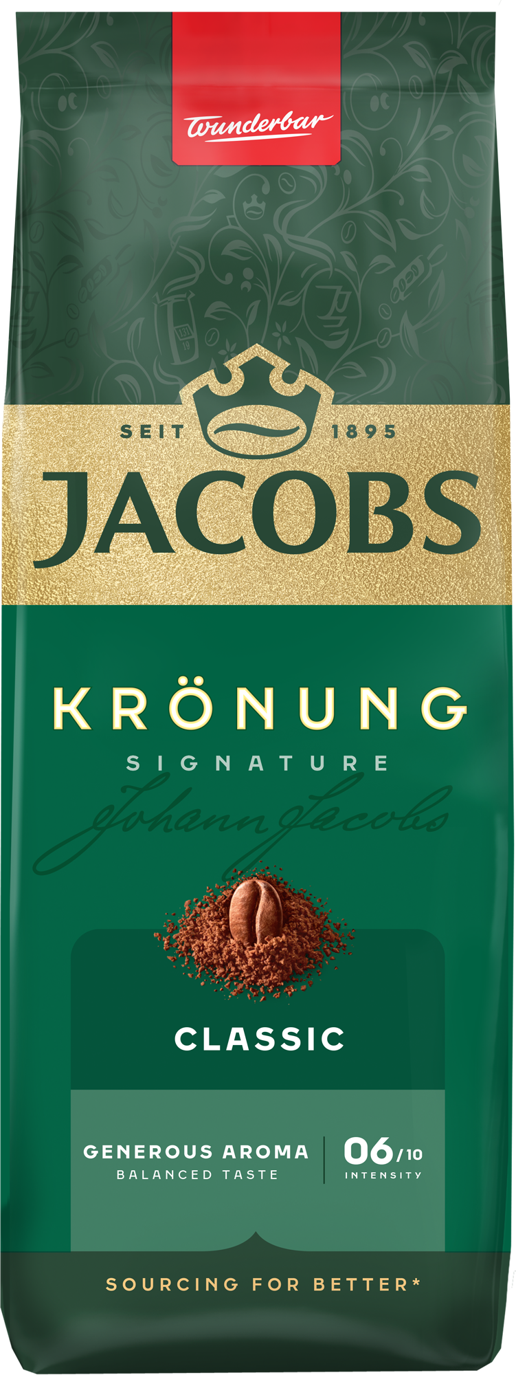 Кава Jacobs Kronung Classic мел. 200г м/у