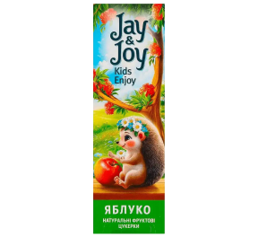 Цукерки Jay&Joy яблучна 32г